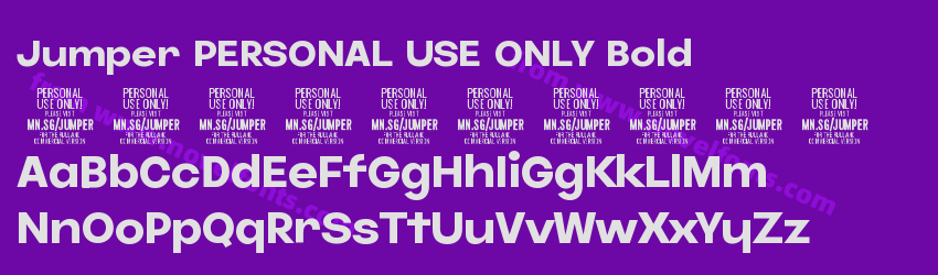 Jumper PERSONAL USE ONLY BoldPreview Jumper PERSONAL USE ONLY BoldPreview