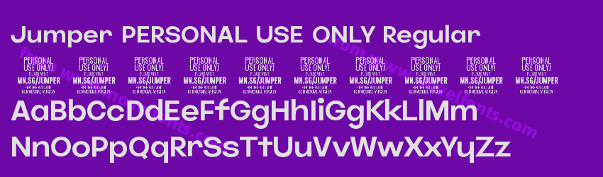 Jumper PERSONAL USE ONLY RegularPreview Jumper PERSONAL USE ONLY RegularPreview