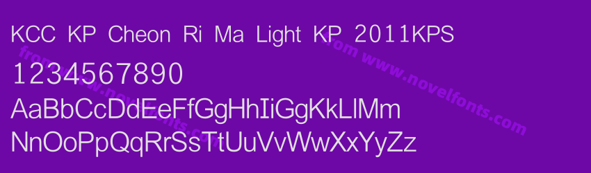 KCC KP Cheon Ri Ma Light KP 2011KPSPreview KCC KP Cheon Ri Ma Light KP 2011KPSPreview