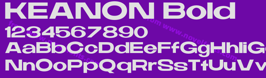 KEANON BoldPreview KEANON BoldPreview