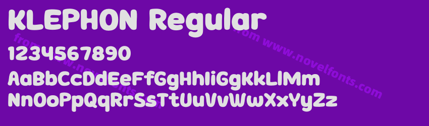 KLEPHON RegularPreview KLEPHON RegularPreview