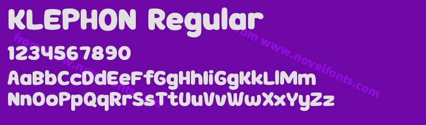 KLEPHON RegularPreview KLEPHON RegularPreview