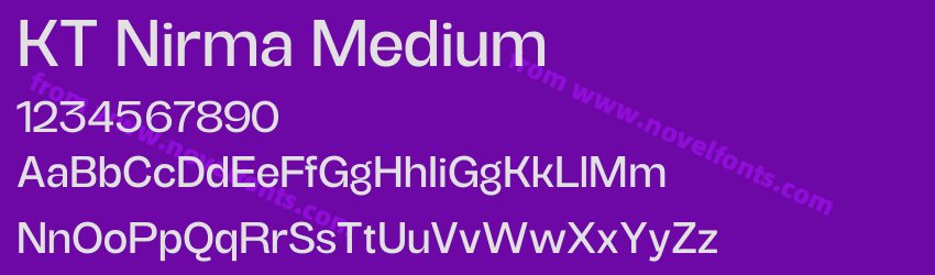KT Nirma MediumPreview KT Nirma MediumPreview