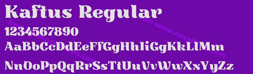 Kaftus RegularPreview Kaftus RegularPreview