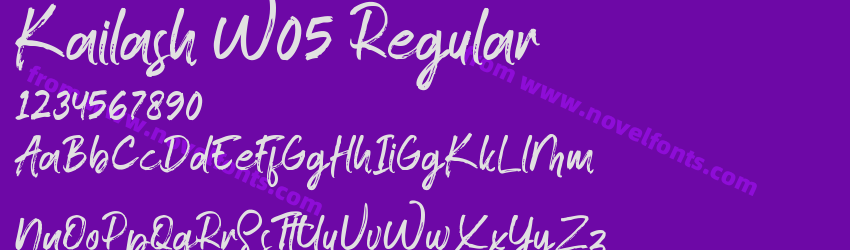 Kailash W05 RegularPreview Kailash W05 RegularPreview