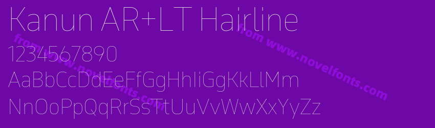 Kanun AR+LT HairlinePreview Kanun AR+LT HairlinePreview