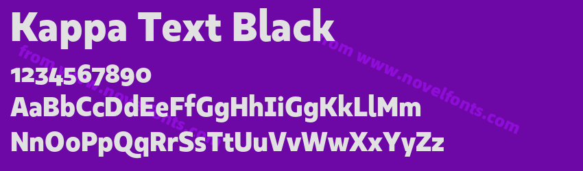 Kappa Text BlackPreview Kappa Text BlackPreview