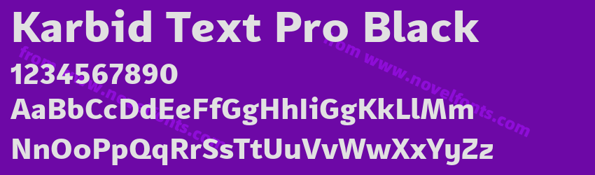 Karbid Text Pro BlackPreview Karbid Text Pro BlackPreview