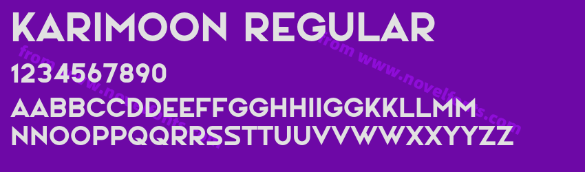 Karimoon RegularPreview Karimoon RegularPreview