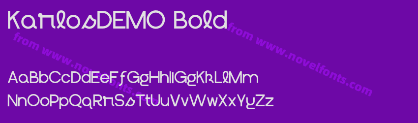 KarlosDEMO BoldPreview KarlosDEMO BoldPreview