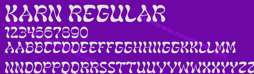 Karn RegularPreview Karn RegularPreview