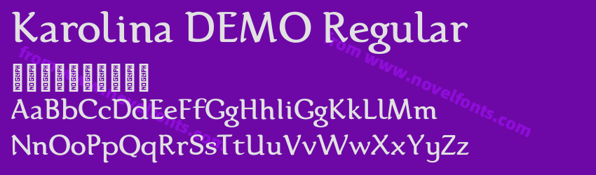 Karolina DEMO RegularPreview Karolina DEMO RegularPreview
