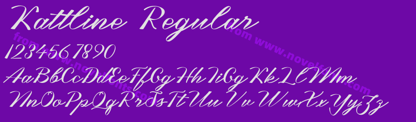 Kattline RegularPreview Kattline RegularPreview