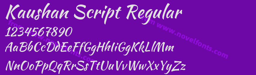 Kaushan Script RegularPreview Kaushan Script RegularPreview