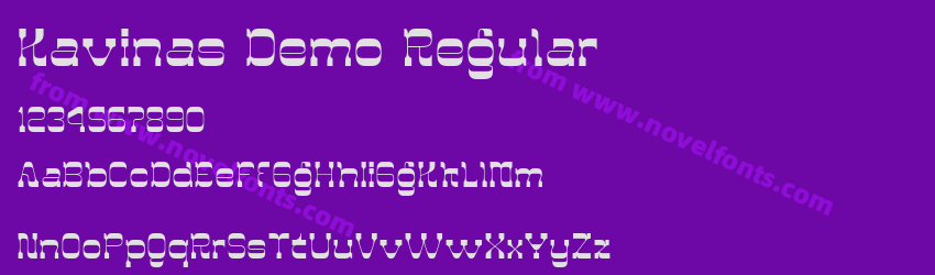 Kavinas Demo RegularPreview Kavinas Demo RegularPreview