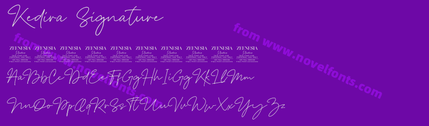 Kedira SignaturePreview Kedira SignaturePreview