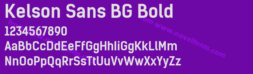 Kelson Sans BG BoldPreview Kelson Sans BG BoldPreview