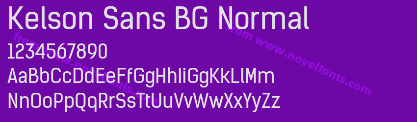 Kelson Sans BG NormalPreview Kelson Sans BG NormalPreview