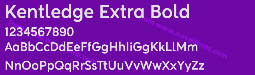 Kentledge Extra BoldPreview Kentledge Extra BoldPreview