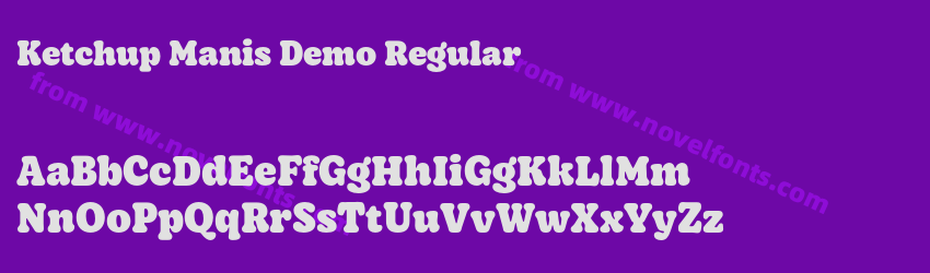Ketchup Manis Demo RegularPreview Ketchup Manis Demo RegularPreview