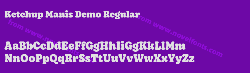Ketchup Manis Demo RegularPreview Ketchup Manis Demo RegularPreview