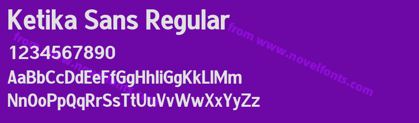 Ketika Sans RegularPreview Ketika Sans RegularPreview