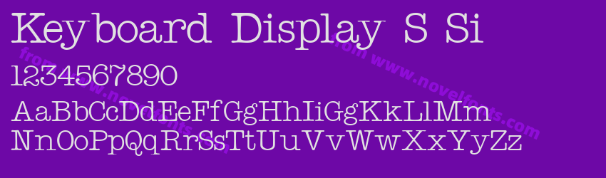 Keyboard Display S SiPreview Keyboard Display S SiPreview
