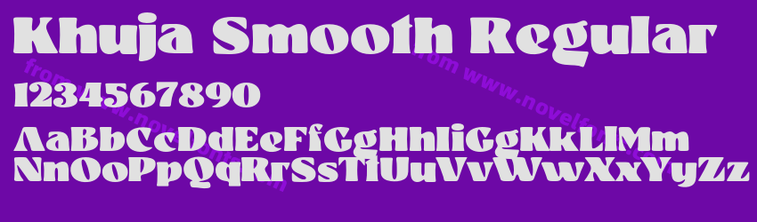 Khuja Smooth RegularPreview Khuja Smooth RegularPreview