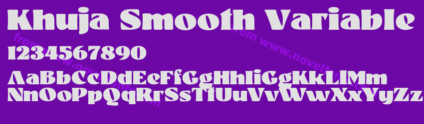 Khuja Smooth VariablePreview Khuja Smooth VariablePreview