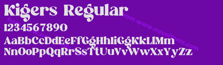Kigers RegularPreview Kigers RegularPreview