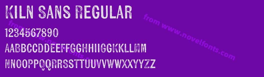 Kiln Sans RegularPreview Kiln Sans RegularPreview