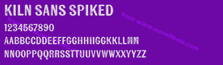 Kiln Sans SpikedPreview Kiln Sans SpikedPreview