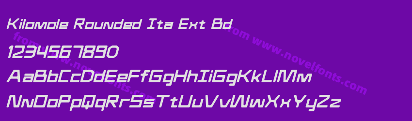 Kilomole Rounded Ita Ext BdPreview Kilomole Rounded Ita Ext BdPreview