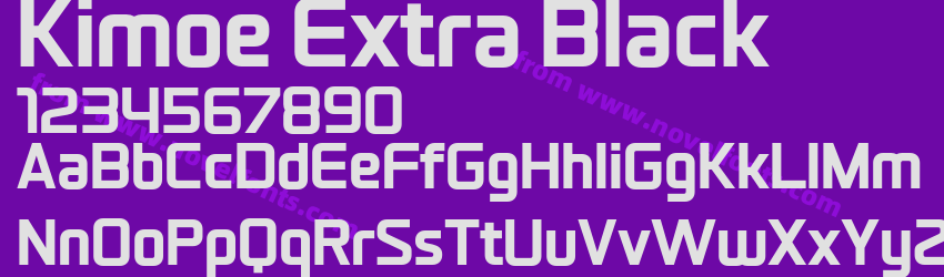 Kimoe Extra BlackPreview Kimoe Extra BlackPreview