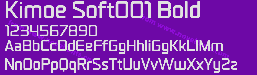 Kimoe Soft001 BoldPreview Kimoe Soft001 BoldPreview