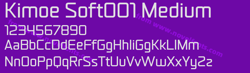 Kimoe Soft001 MediumPreview Kimoe Soft001 MediumPreview