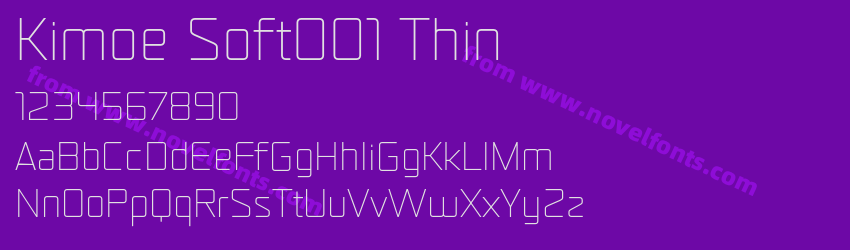 Kimoe Soft001 ThinPreview Kimoe Soft001 ThinPreview