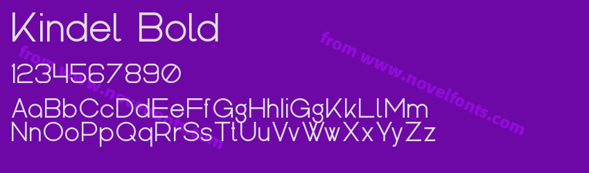 Kindel BoldPreview Kindel BoldPreview