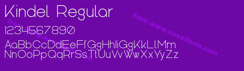 Kindel RegularPreview Kindel RegularPreview