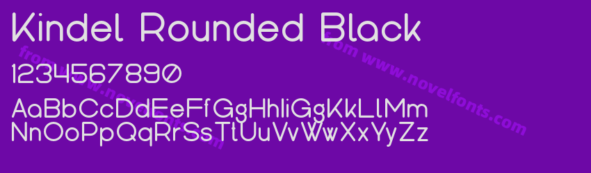 Kindel Rounded BlackPreview Kindel Rounded BlackPreview