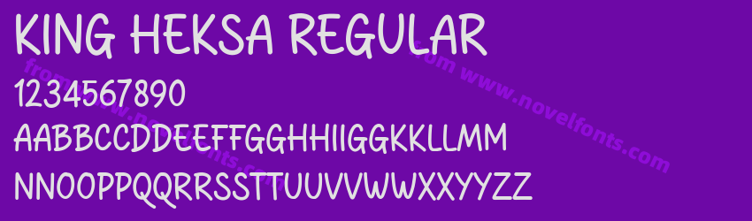 King Heksa RegularPreview King Heksa RegularPreview