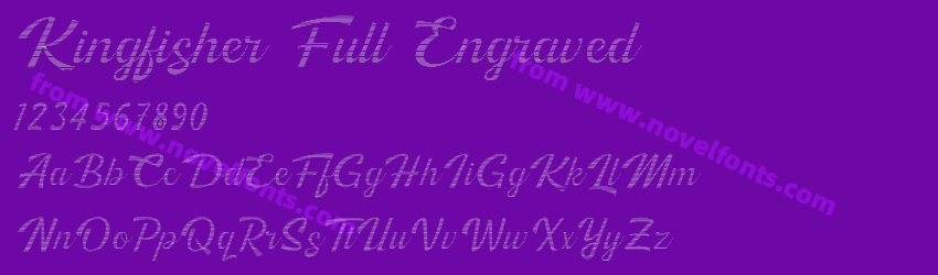 Kingfisher Full EngravedPreview Kingfisher Full EngravedPreview