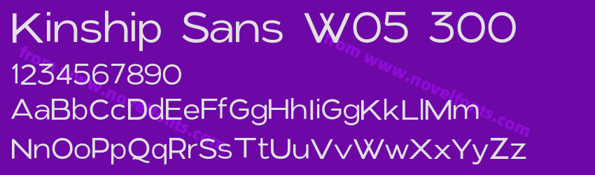 Kinship Sans W05 300Preview Kinship Sans W05 300Preview