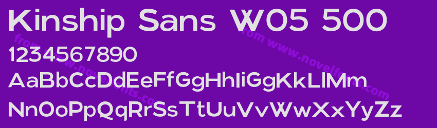 Kinship Sans W05 500Preview Kinship Sans W05 500Preview