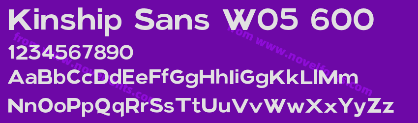 Kinship Sans W05 600Preview Kinship Sans W05 600Preview