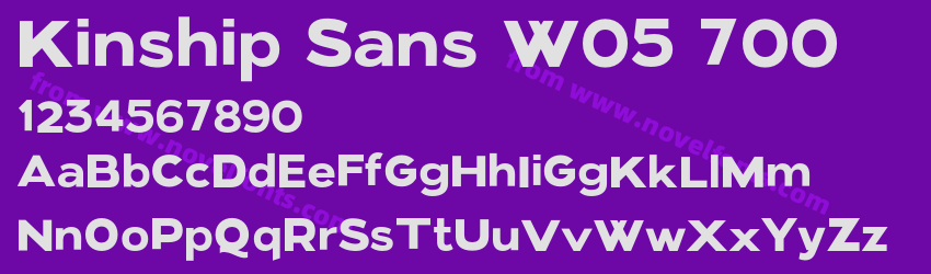 Kinship Sans W05 700Preview Kinship Sans W05 700Preview