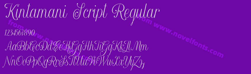 Kintamani Script RegularPreview Kintamani Script RegularPreview