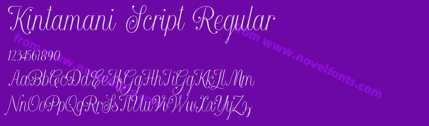 Kintamani Script RegularPreview Kintamani Script RegularPreview