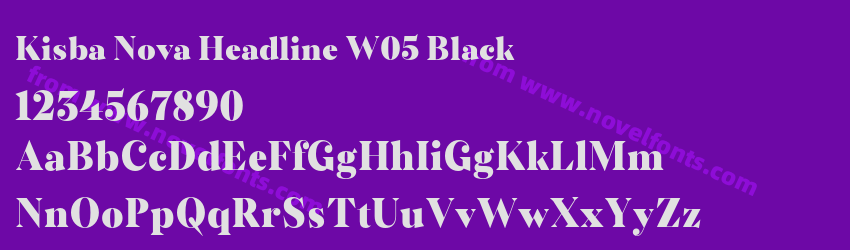 Kisba Nova Headline W05 BlackPreview Kisba Nova Headline W05 BlackPreview