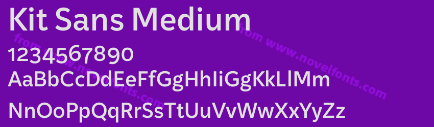 Kit Sans MediumPreview Kit Sans MediumPreview